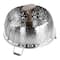 Martha Stewart Stainless Steel Folding Steamer Insert with Taupe Handle